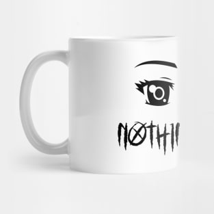 Nothing is real , anime eyes, grunge aesthetic Mug